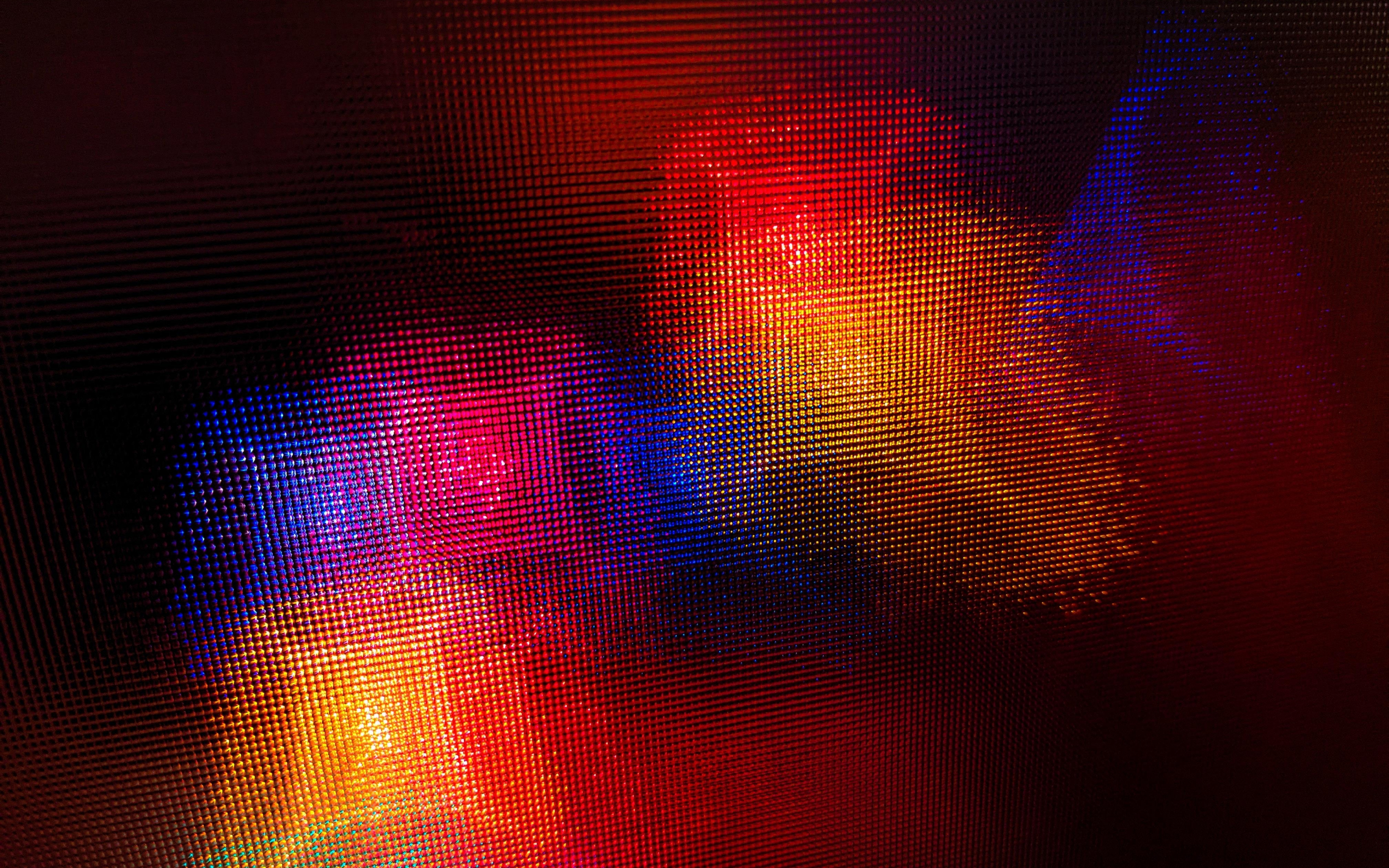 Bokeh, scattered light glare, colorful, 2880x1800 wallpaper