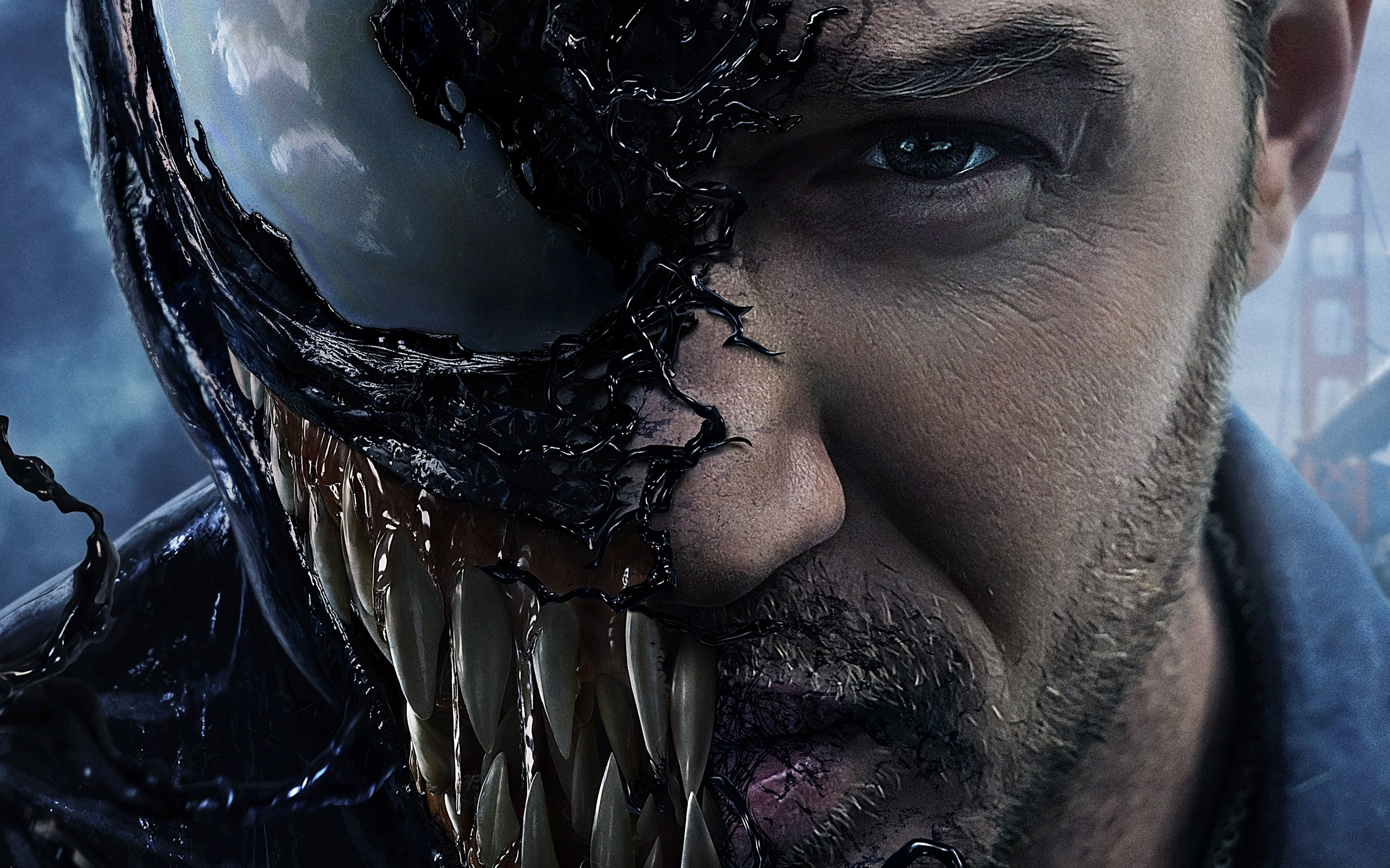 Venom, 2018 movie, Tom Hardy, 2880x1800 wallpaper