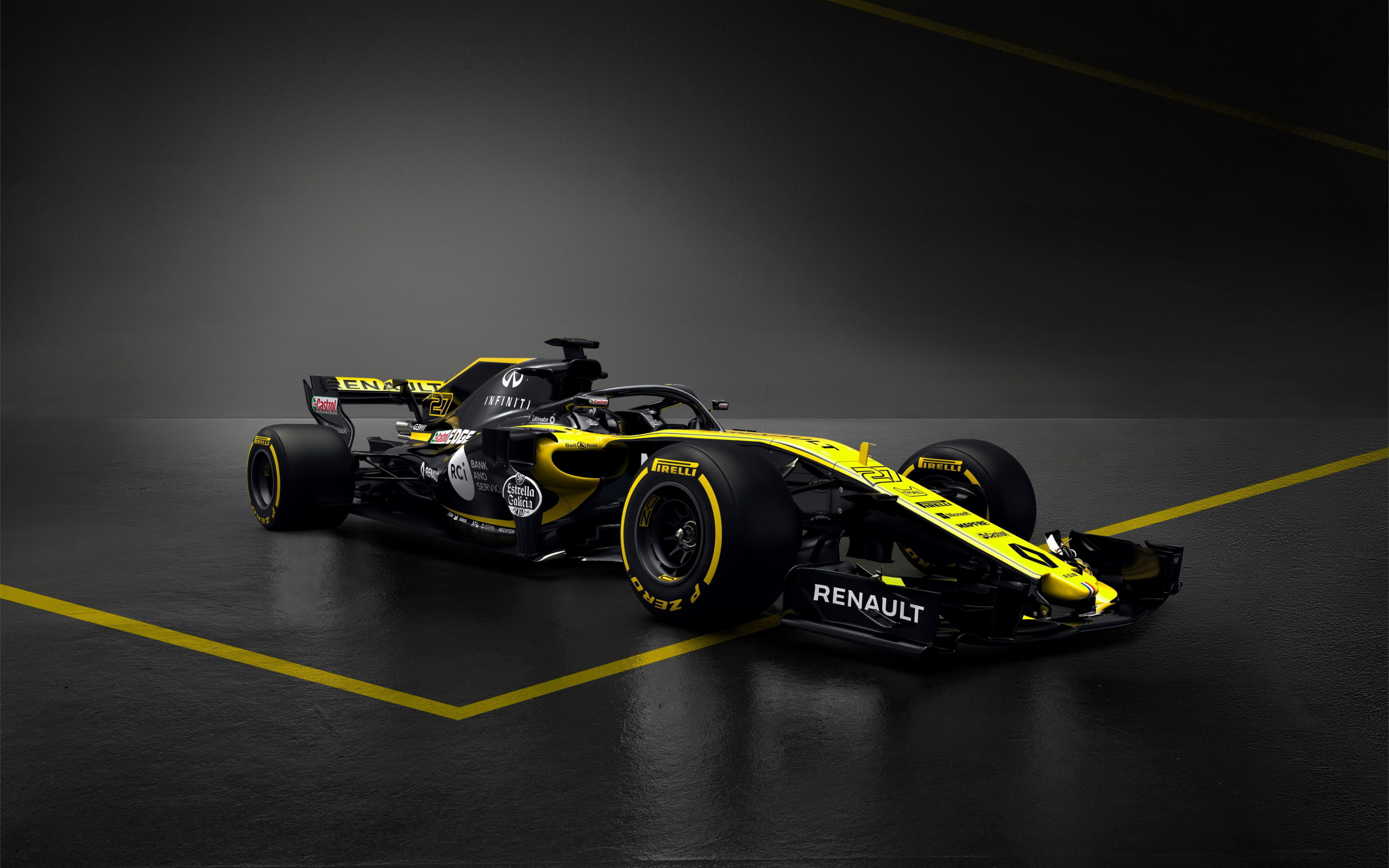 Renault R.S.18 F1, formula one, f1 cars, 2018, 2880x1800 wallpaper