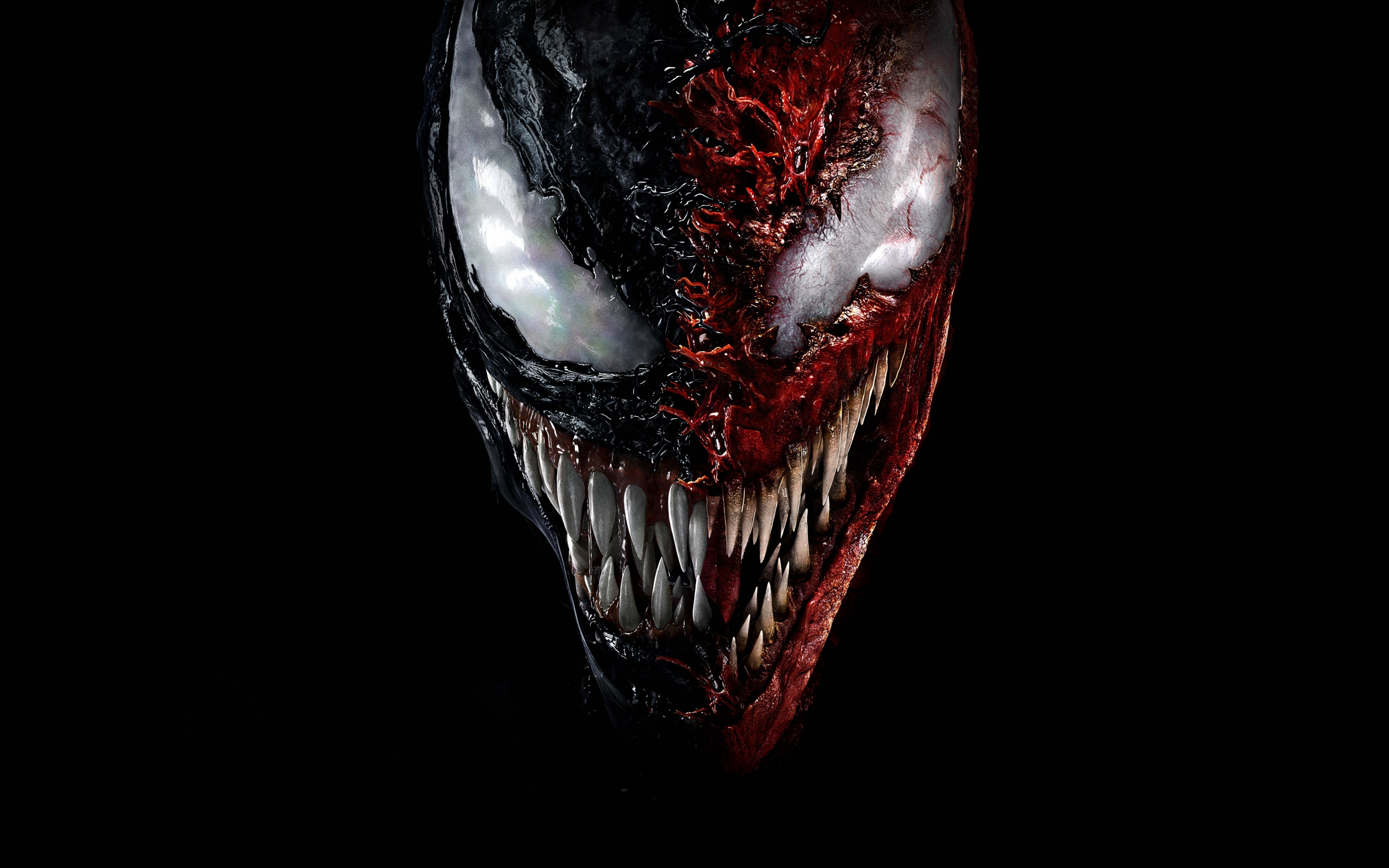 2021 movie, Venom: Let There Be Carnage, face-off, venom, carnage, 2880x1800 wallpaper