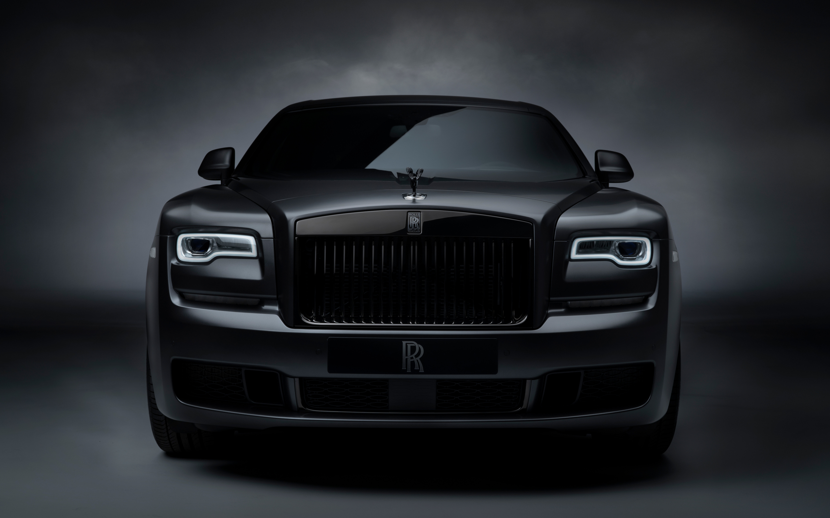 Rolls-Royce Ghost Black Badge, front, 2019, 2880x1800 wallpaper
