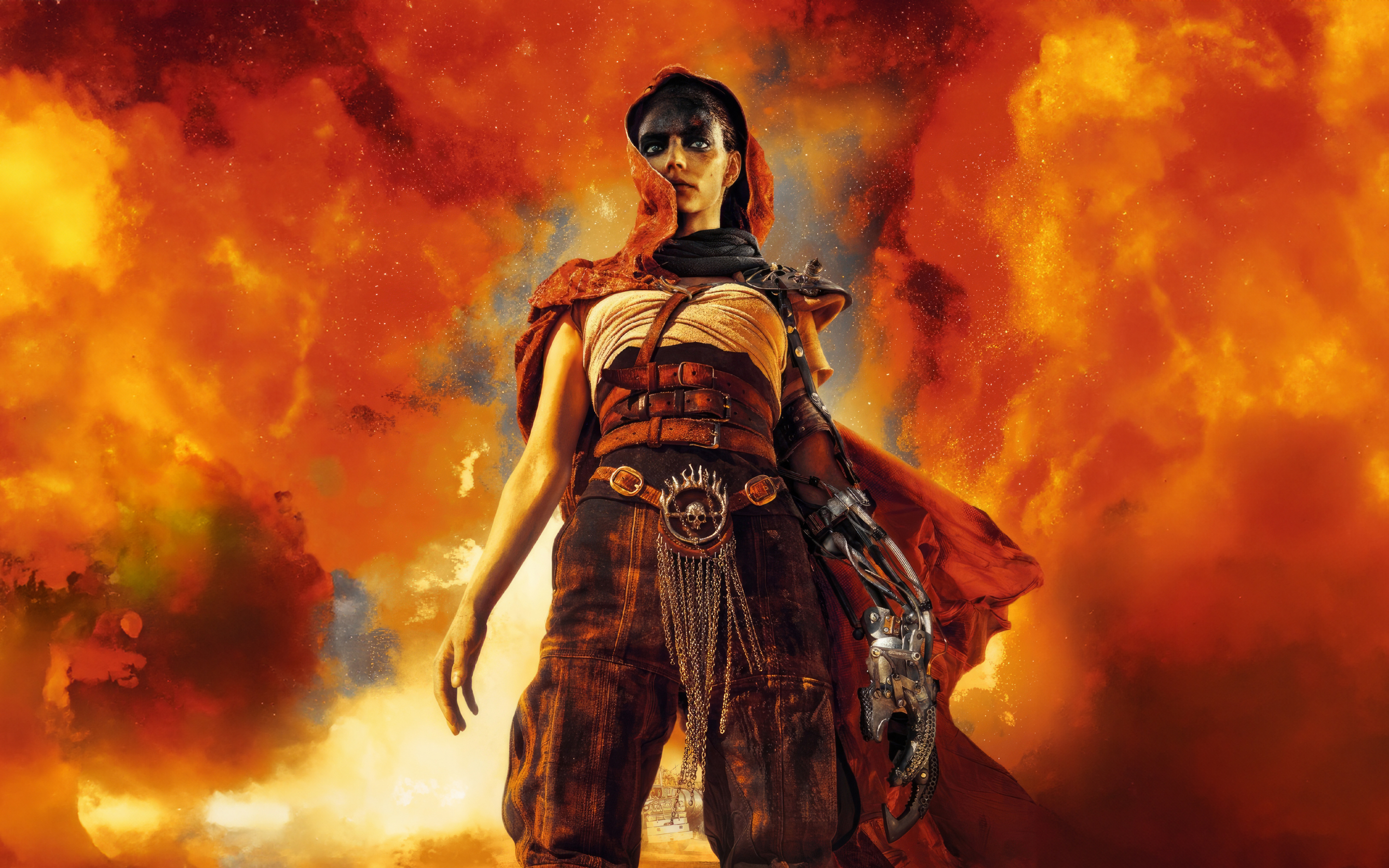 Anya Taylor-Joy in Furiosa a Mad Max Saga, movie, 2880x1800 wallpaper