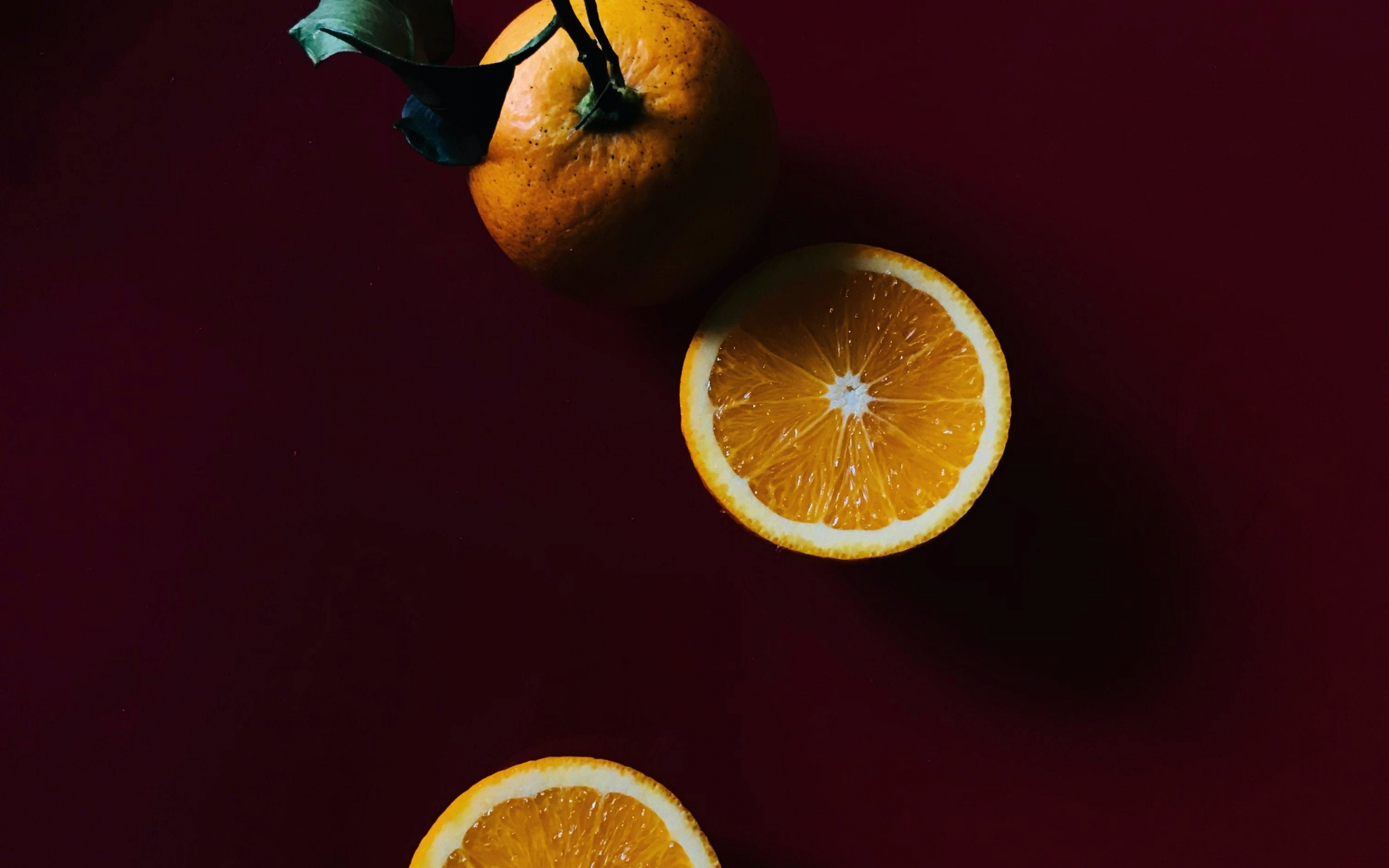 Lemon, oranges fruit slices, 2880x1800 wallpaper