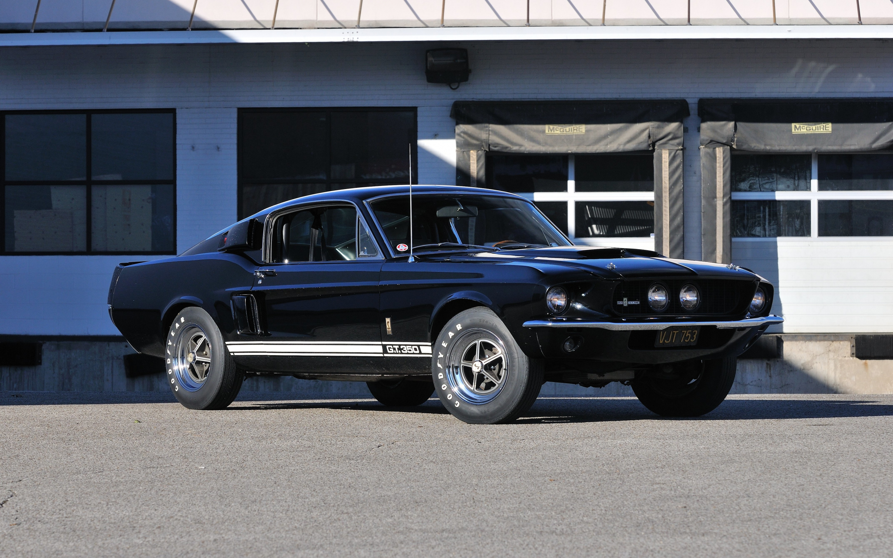 Carbon black, Shelby GT500, Ford, 2880x1800 wallpaper