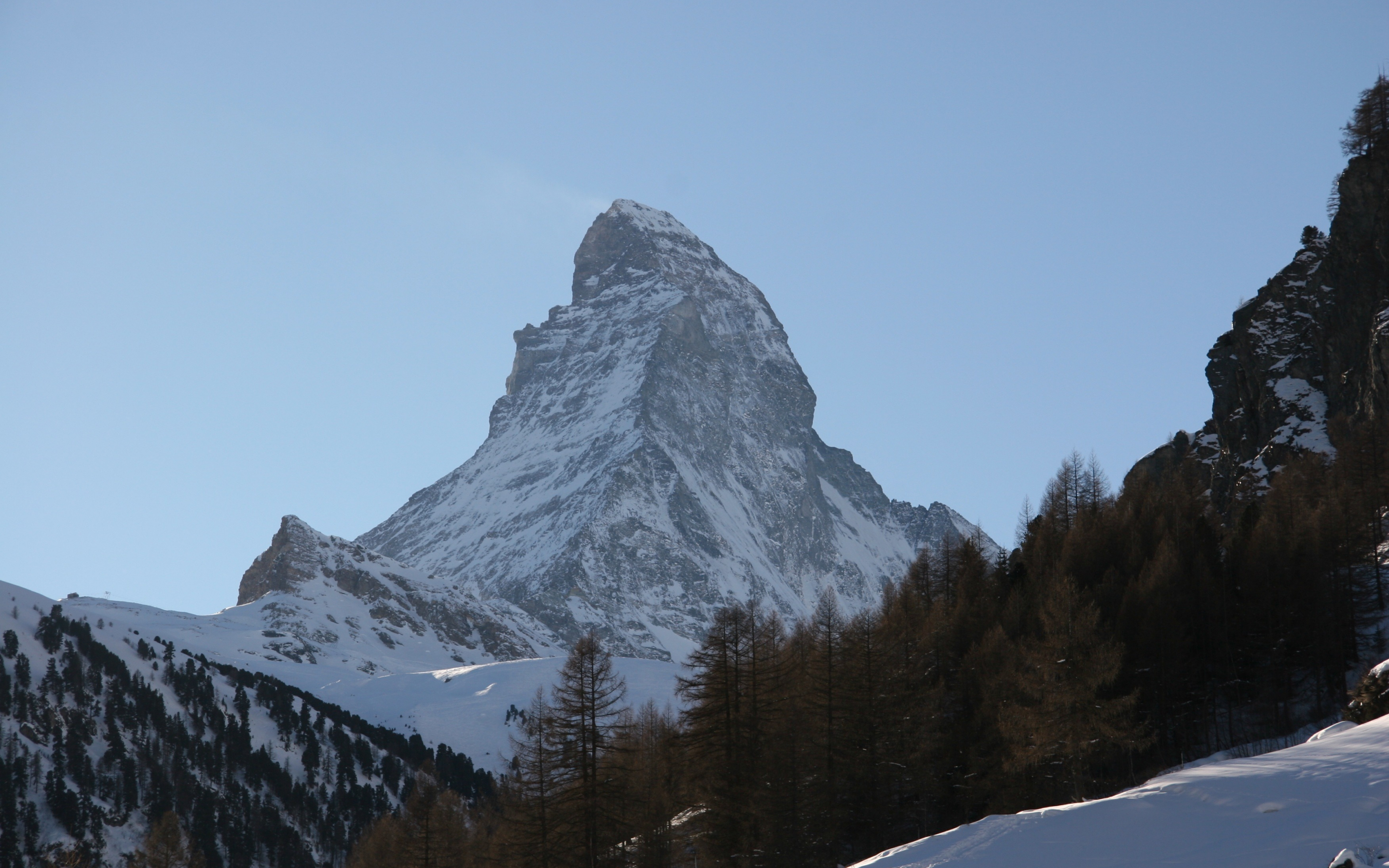 Matterhorn, mountain, swiss, 2880x1800 wallpaper