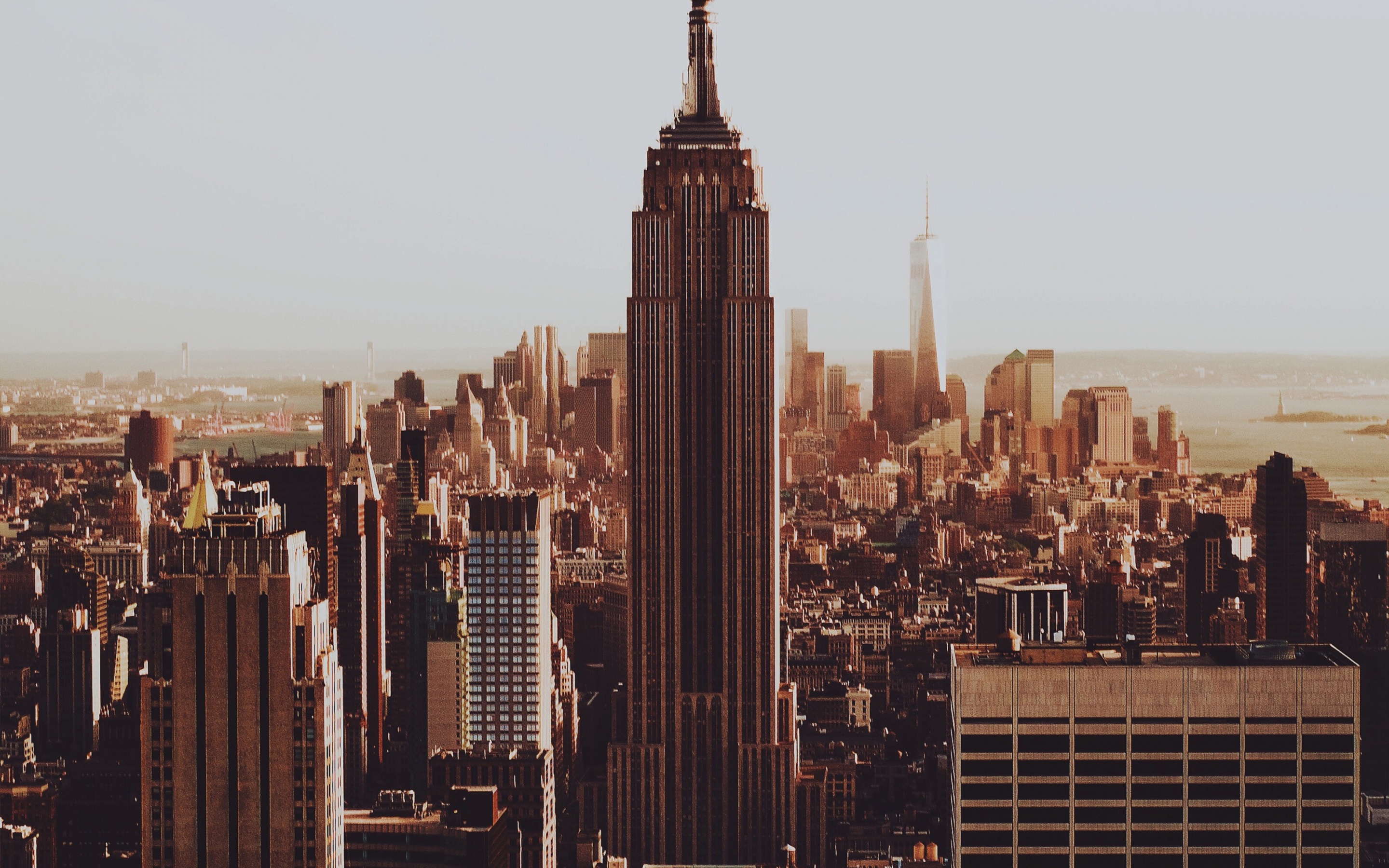 Buildings, skyscrapers, city, new york, 2880x1800 wallpaper