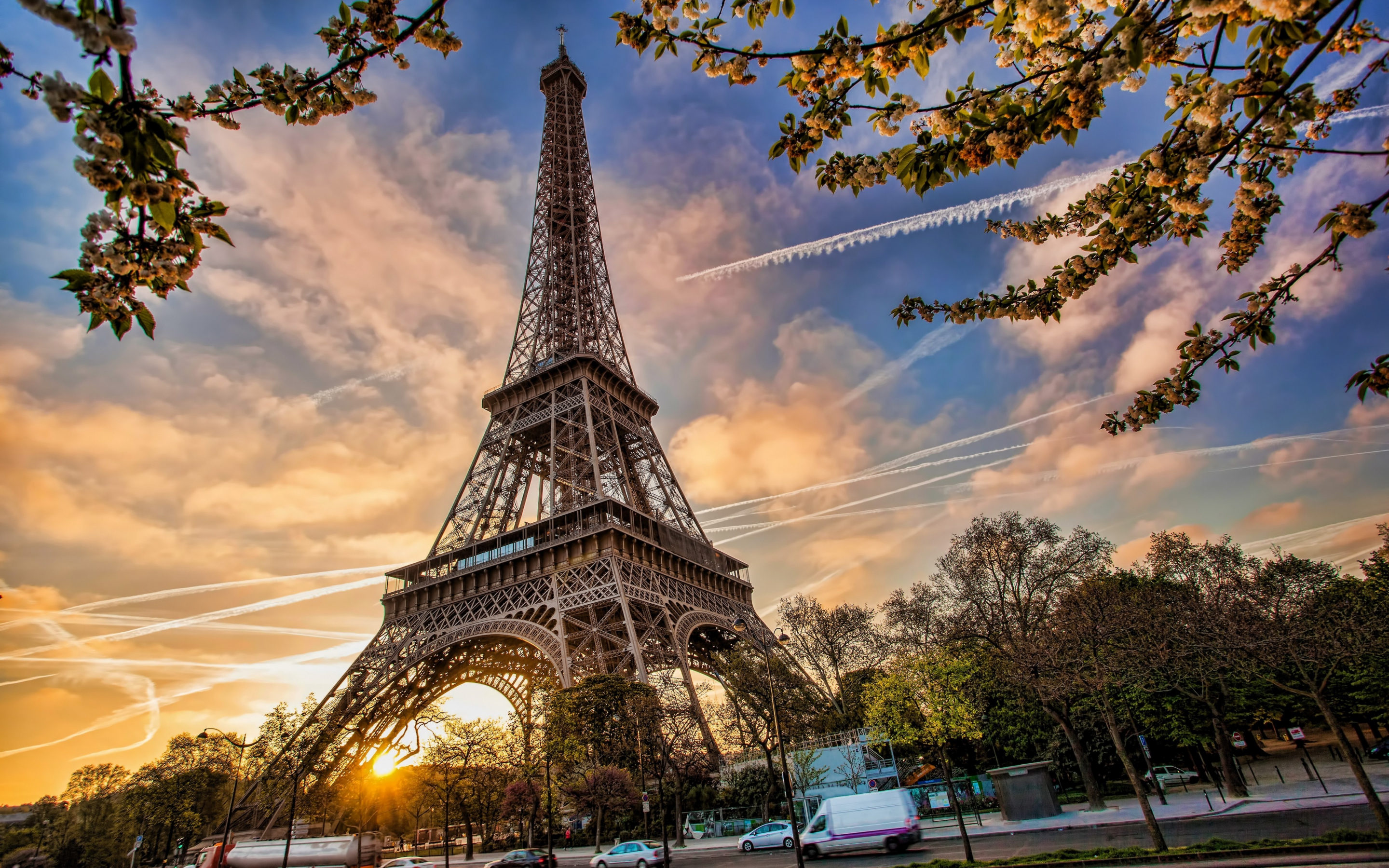 Eiffel tower, architecture, paris, monument, 2880x1800 wallpaper