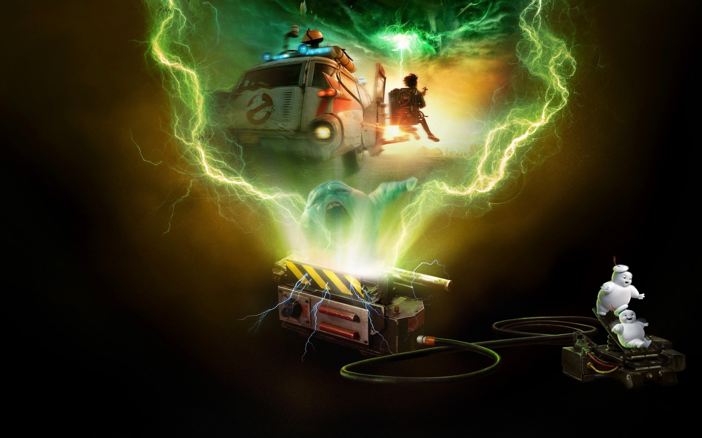 Poster of Ghostbusters: Afterlife, movie, 2880x1800 wallpaper