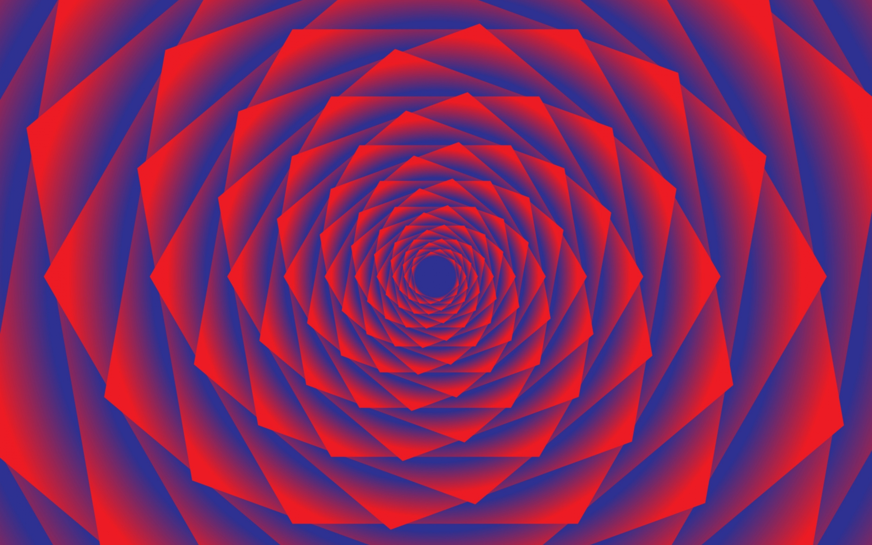 Fractal, spiral, pattern, abstract, 2880x1800 wallpaper