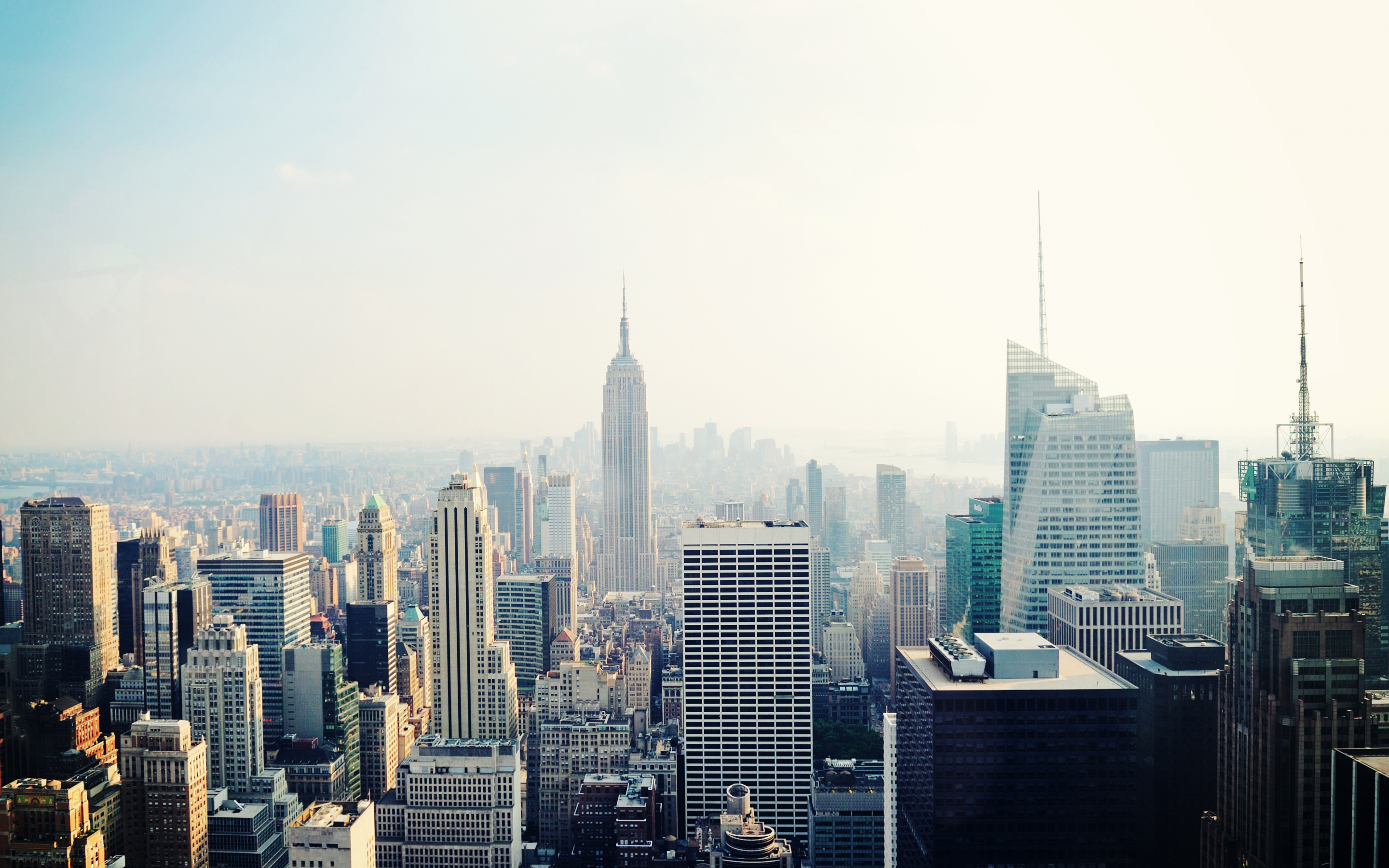 New York, cityscape, buildings, 2880x1800 wallpaper