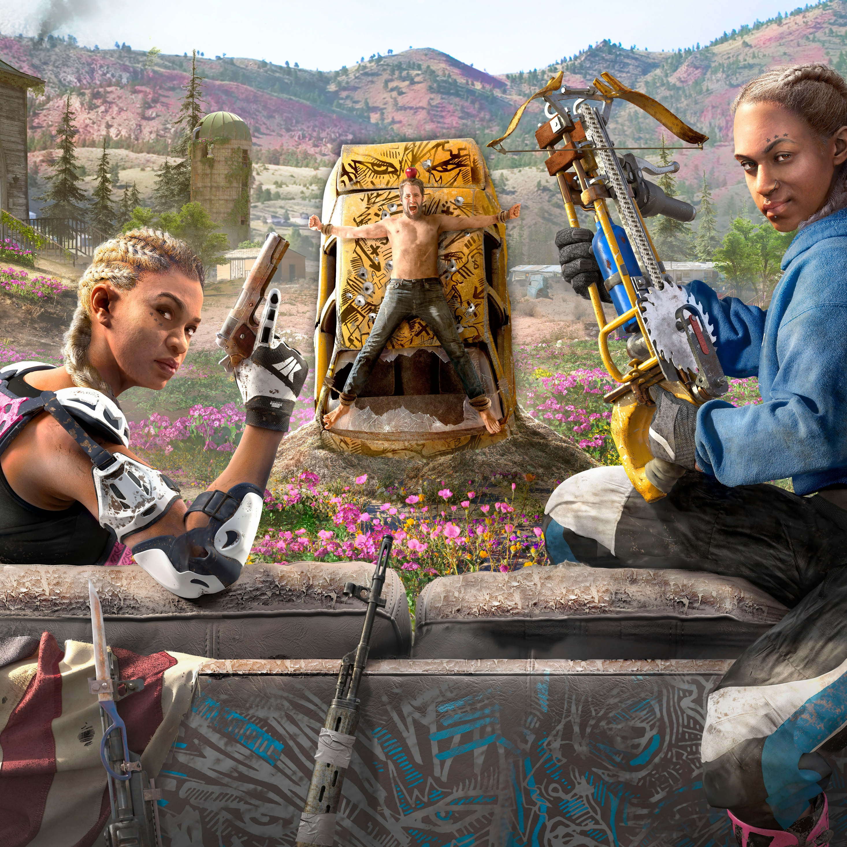 Дата выхода фар. Far Cry 6. Трейлер игры. Far Cry New Dawn обои на телефон. Far Cry New Dawn моды.