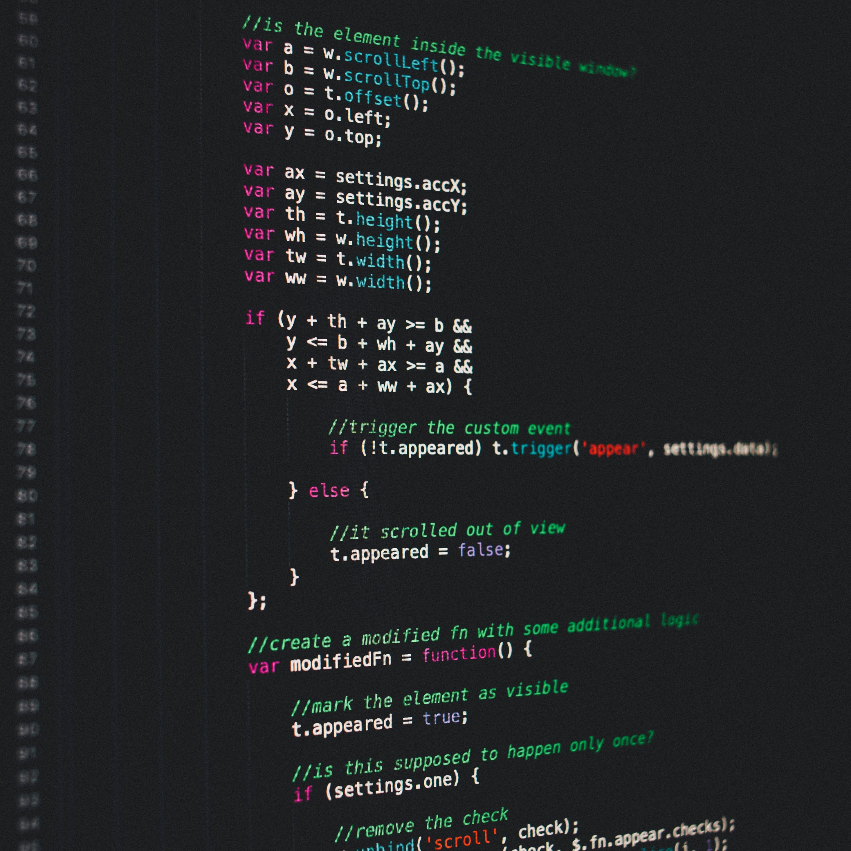 Computer screen, code, program, 2932x2932 wallpaper