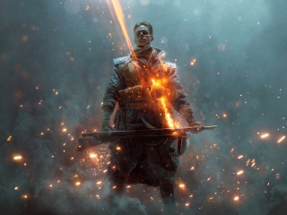 Battlefield 1, They Shall Not Pass, soldier, video game, 2017, 320x240 wallpaper