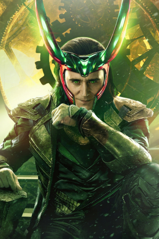 Loki season 2, Trickster god, 2023, 240x320 wallpaper