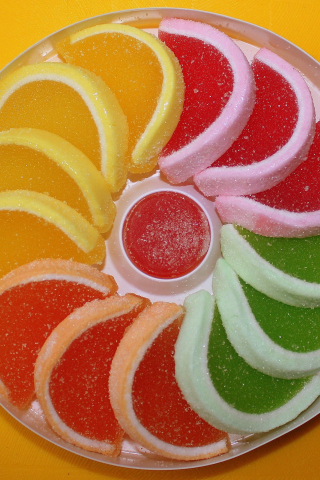 Sweets, colorful, jelly candies, 240x320 wallpaper