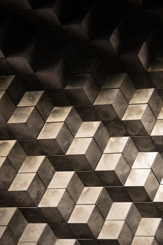 Cubical texture, pattern, 240x320 wallpaper