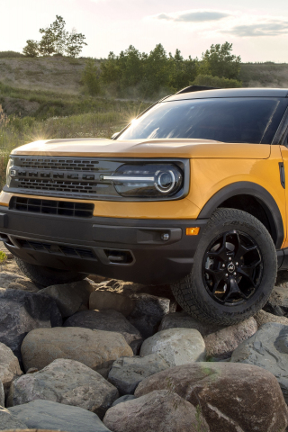 2021 Ford Bronco Sport, First Edition, SUV, 240x320 wallpaper