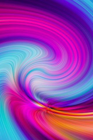Colorful, swirl of colors, art, 240x320 wallpaper