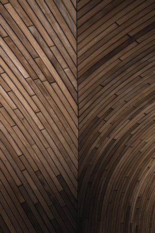 Symmetric pattern, wooden surface, 240x320 wallpaper