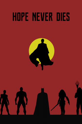 Justice league, batman, superman, wonder woman, cyborg, aquaman, minimal, 240x320 wallpaper