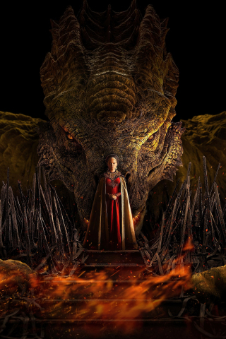 Princess Rhaenyra Targaryen, House of the Dragon, 2022, famous tv show, 240x320 wallpaper
