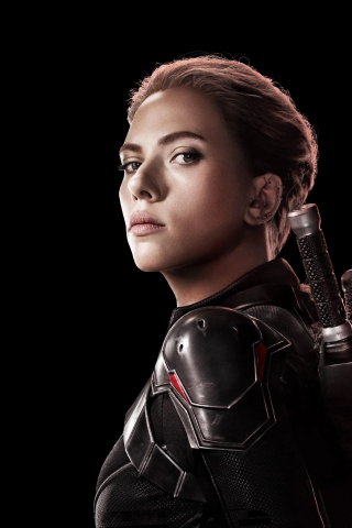 Scarlett Johansson, Marvel Studio, Black Widow, 2020 movie, 240x320 wallpaper