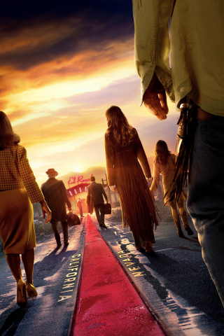 Bad Times at the El Royale, Mystery/Thriller movie, 240x320 wallpaper