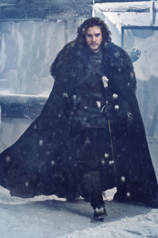 Jon snow, Game of throne, 2018, 240x320 wallpaper