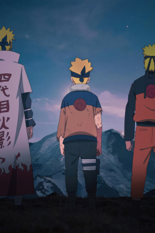 Generations, Naruto, 2023, 240x320 wallpaper