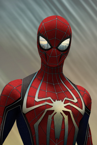 Spider-man, concept art, superhero, 240x320 wallpaper