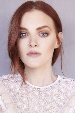 Madeline Brewer, American actress, red head, 2018, 240x320 wallpaper