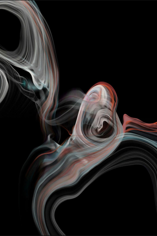 iMac Pro, stock, smoke, abstract, dark, 240x320 wallpaper