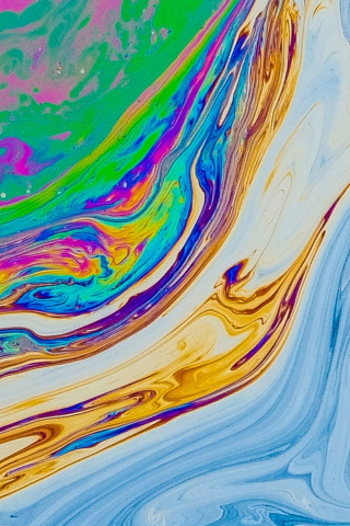 Multicolored texture, paint stains, art, 240x320 wallpaper