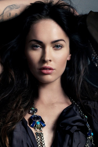 Download Wallpaper 240x320 Megan Fox, W Magazine, Famous Actress, Old 