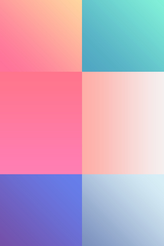 Gradient, squares, abstract, 240x320 wallpaper