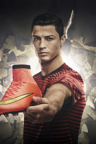 Cristiano Ronaldo, celebrity, photoshoot, player, 240x320 wallpaper