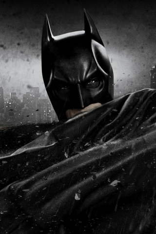 The Dark Knight Rises, movie, batman, 240x320 wallpaper