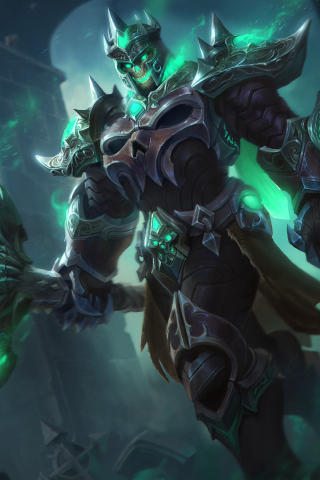 Monster king, game character, Smite, game, 240x320 wallpaper
