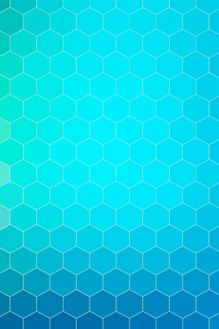 Background, gradient, hexagons, abstract, 240x320 wallpaper
