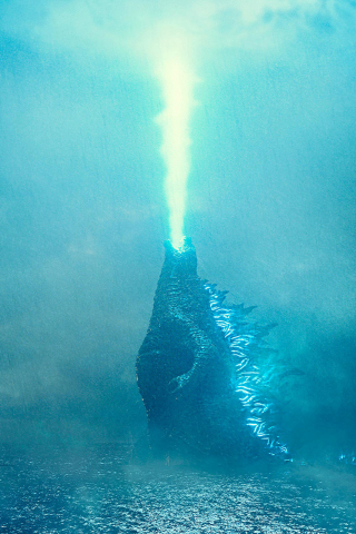 Godzilla: King of the Monsters, 2019 movie, creature, 240x320 wallpaper