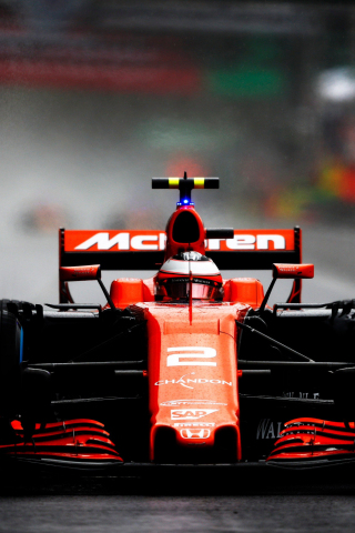 McLaren, Formula One, sports car, front, 240x320 wallpaper