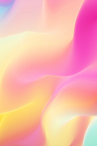 Fluidic, gradient, smooth & colorful, 240x320 wallpaper