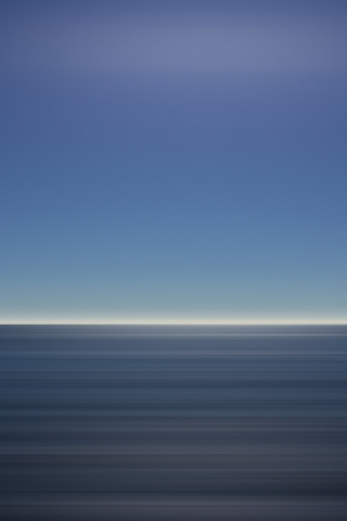 Calm, ocean, abstract, skyline, sky, 240x320 wallpaper