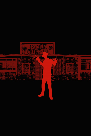 Freddy Krueger, minimal, Dead by Daylight, game, art, 240x320 wallpaper