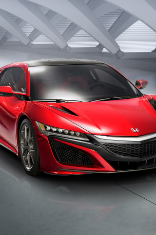 Download Honda Nsx Red Car Sports Car Front 240x3 Wallpaper Old Mobile Cell Phone Smartphone 240x3 Hd Image Background 194