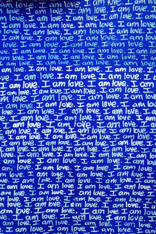 Love, typos, white, 240x320 wallpaper