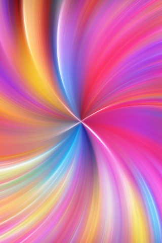 Swirl, colorful, abstraction, 320x480 wallpaper