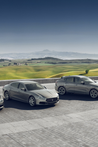 Luxury cars, Maserati, 240x320 wallpaper