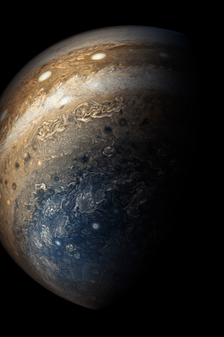 Planet, Jupiter, space, 240x320 wallpaper