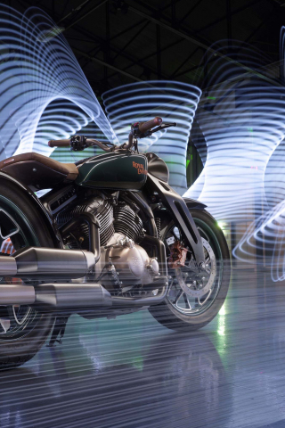 Royal Enfield KX concept, motorcycle, 240x320 wallpaper